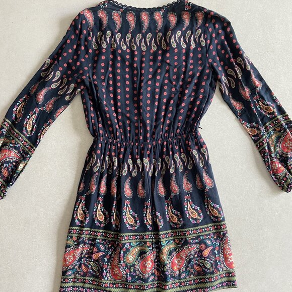 Forever 21 Paisley Floral Swing Dress ASO Clary Fray - Picture 4 of 9